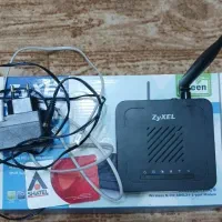 مودم zyxel کاملا سالم