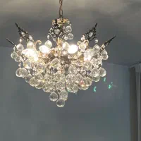 لوستر برنجی  ۸ شاخه اتریش