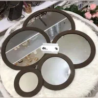 آینه دکوراتیو 5 تیکه|آینه|تبریز, |دیوار