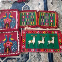 5عدد پشتی دست بافت