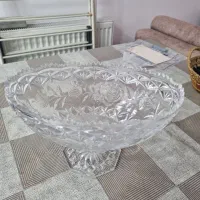 جام میوه خوری کریستال اصل فرانسه با قدمت ۵۰ سال|کلکسیون اشیاء عتیقه|رشت, صفاری|دیوار