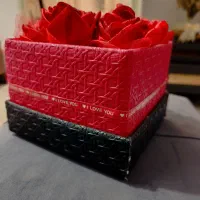 باکس گل رز سرخ شاینی درب دار|گل مصنوعی|سنندج, |دیوار