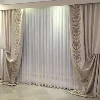 کتیبه ساده کرمی رنگ