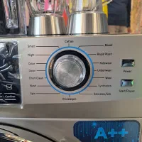 لباسشویی ناسیونال ۱۴۱۶ نقره ای با کد ملی|ماشین لباسشویی و خشک‌کن لباس|مشهد, جاهد شهر|دیوار