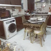 میز ناهار خوری 4 نفره برنزی