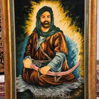 تمثال حضرت علی..چله ابریشم.
