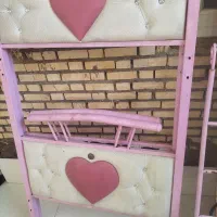 تخت دو طبقه بچه|تخت و سرویس خواب|شوشتر, |دیوار