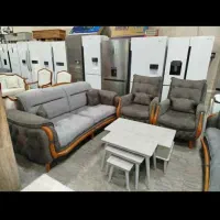 مبل راحتی مدل سلن با چوب روس شیک و با دوام|مبلمان خانگی و میز عسلی|اصفهان, کساره|دیوار