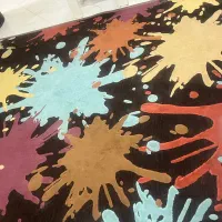 فرش طرح آبرنگی