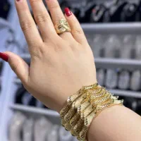 بدلیجات خاص آبکاری شده وکپی ازروی ویترین طلافروشها