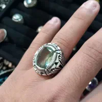 انگشتر نقره دست ساز|جواهرات|کبودرآهنگ, |دیوار