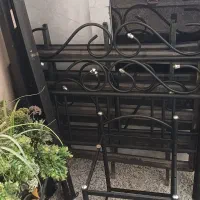 تخت تک نفره مشکی نو|تخت و سرویس خواب|اردبیل, |دیوار