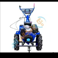 تیلر زنی مزارع زعفران (سله شکنی،چارشاخ زنی)