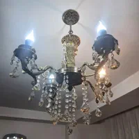 لوستر ۴ شاخه برنجی