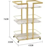 ترولی اچ آرایشگاهی سه طبقه شرکتی
