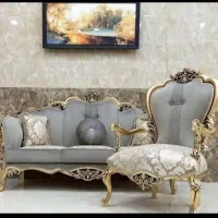 مبل کویین فرانسوی/ نئوکلاسیک/ سلطنتی/دیاموند|مبلمان خانگی و میز عسلی|قشم, |دیوار