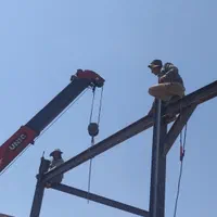 جوشکاری انواع اسکلت فلزی وسقف شیبدار