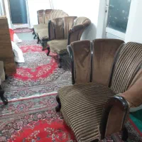 مبل ۷ نفره چوبی|مبلمان خانگی و میز عسلی|رشت, گلباغ نماز|دیوار