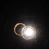 گوشواره طلا وزن یک گرم و۵سوت
