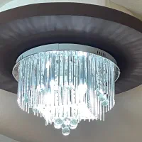 لوستر کریستالی|لوستر و چراغ آویز|اردبیل, |دیوار