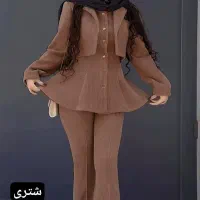 ست پاییزی سه تیکه مخمل کبریتی|لباس|فردیس, شهرک شهید حسینی|دیوار