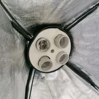 دو عدد سافت باکس حرفه‌ای ۴ لامپی با سه پایه|دوربین عکاسی و فیلم‌برداری|شهریار, شهریار|دیوار