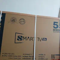 فروشی تی وی اک داخل جعبه ۵۵ اینج صنام