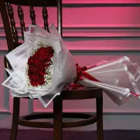 دسته گل روبانی مجموعه ملورا|گل مصنوعی|شیراز, ابیوردی|دیوار