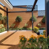 آلاچیق پرگولا ترموود فلاورباکس آتشدان|عمده‌فروشی|تهران, چیتگر شمالی|دیوار