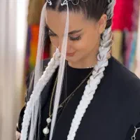 چرخشی ارائه خدمات بافت مو - شنیون - کاشت مژه|خدمات آرایشگری و زیبایی|کارون, |دیوار