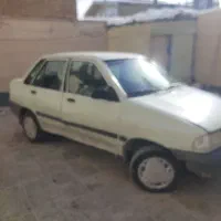 پراید سفید مدل ۸۱  بیمه دو ماه دیگه