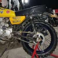 موتور تریل کافه ریس طرح کراس