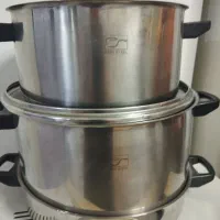 قابلمه استیل کف چدن