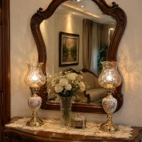 شمعدان سرامیکی بزرگ