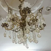 لوستر برنز|لوستر و چراغ آویز|قم, آذر (نکویی)|دیوار