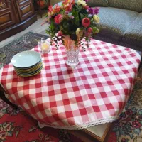 سفره پارچه ای کتان