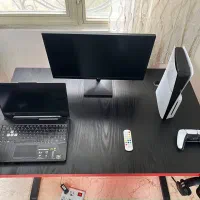میز گیمینگ تایتان برند آرتا (red&black)