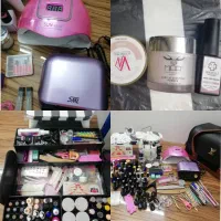 پک کامل کاشت ناخن