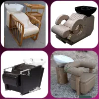 دکور آرایشگاه٪آینه صندلی٪سرشور٪تخت ترولی٪میز ناخن|آرایشگاه و سالنهای زیبایی|تهران, آهنگران (سراسیاب دولاب)|دیوار