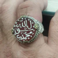 انگشتر خط بیاضی کهنه