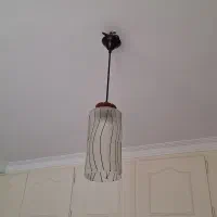 ۴ عدد لوستر چوبی و دیوار کوب|لوستر و چراغ آویز|کرج, کوی مهر|دیوار