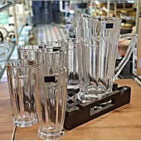 پارچ و لیوان کریستال استارمکس مدل استیج