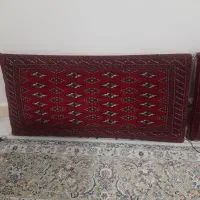 پشتی دستباف سه عدد