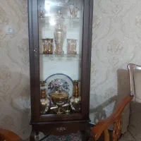 بوفه چوبی|بوفه، ویترین، کنسول|خرم‌آباد, |دیوار