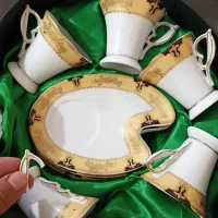 ست فنجان قهوه خوری آنتیک قدمت دار