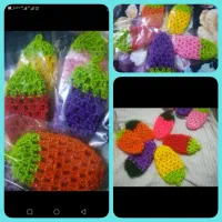 اسکاج طرح توت فرنگی