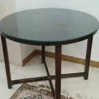 میز ناهار خوری گرد ۴ نفره