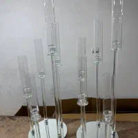شمعدان لوله کریستالی درجه یک|صنایع دستی و سایر لوازم تزئینی|تهران, هرندی|دیوار