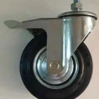 چرخ گردان ترمزدار با قطر 12/5 سانتی متر- فروش تکی
