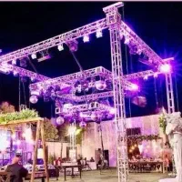 نورپردازی حرفه ای تشریفات دیجی تی وی مجالس عروسی..